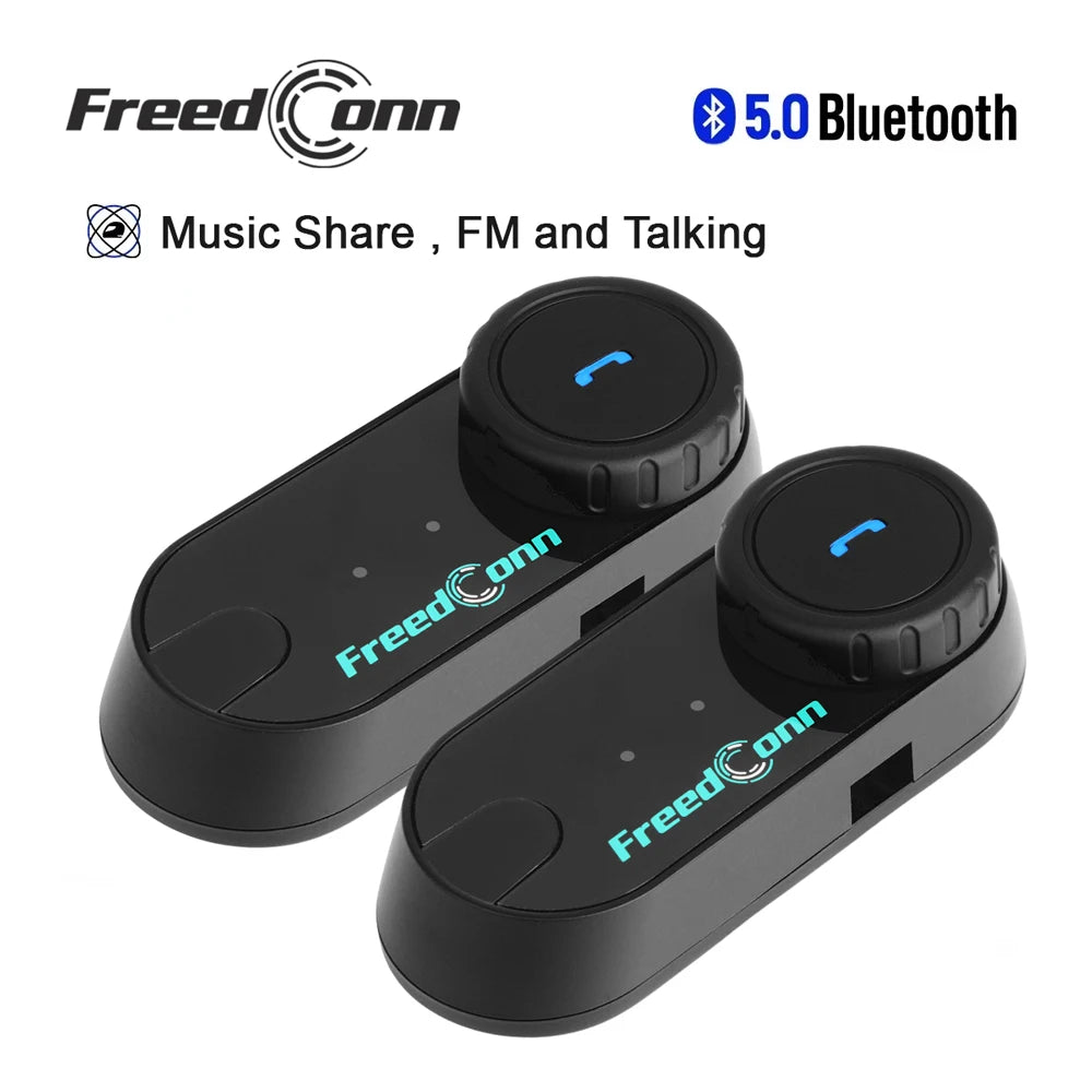 Freedconn t-com vb motocyklowy interkom bluetooth | zestaw słuchawkowy dla 6 motocyklistów i radio fm