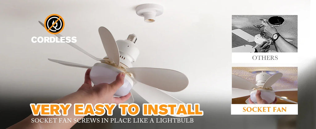 Wentylator sufitowy led vabena 40w e27 ze zdalnym ściemnianiem