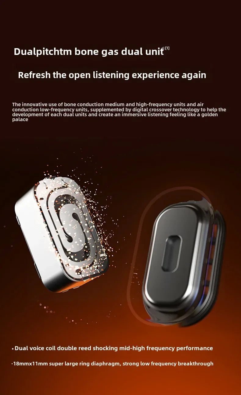 Słuchawki na przewodnictwo kostne shokz openrun pro 2 bluetooth s820 s821mini