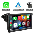 Przenośne radio samochodowe hippcron 7 cali z bezprzewodowym carplay i android auto