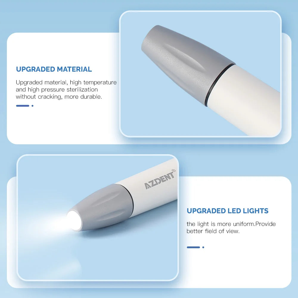 Azdent dentalne ultradźwiękowe końcówki do scalera piezo – sterylizowane w 135°, kompatybilne z satelec, dte, woodpecker, ems, vrn
