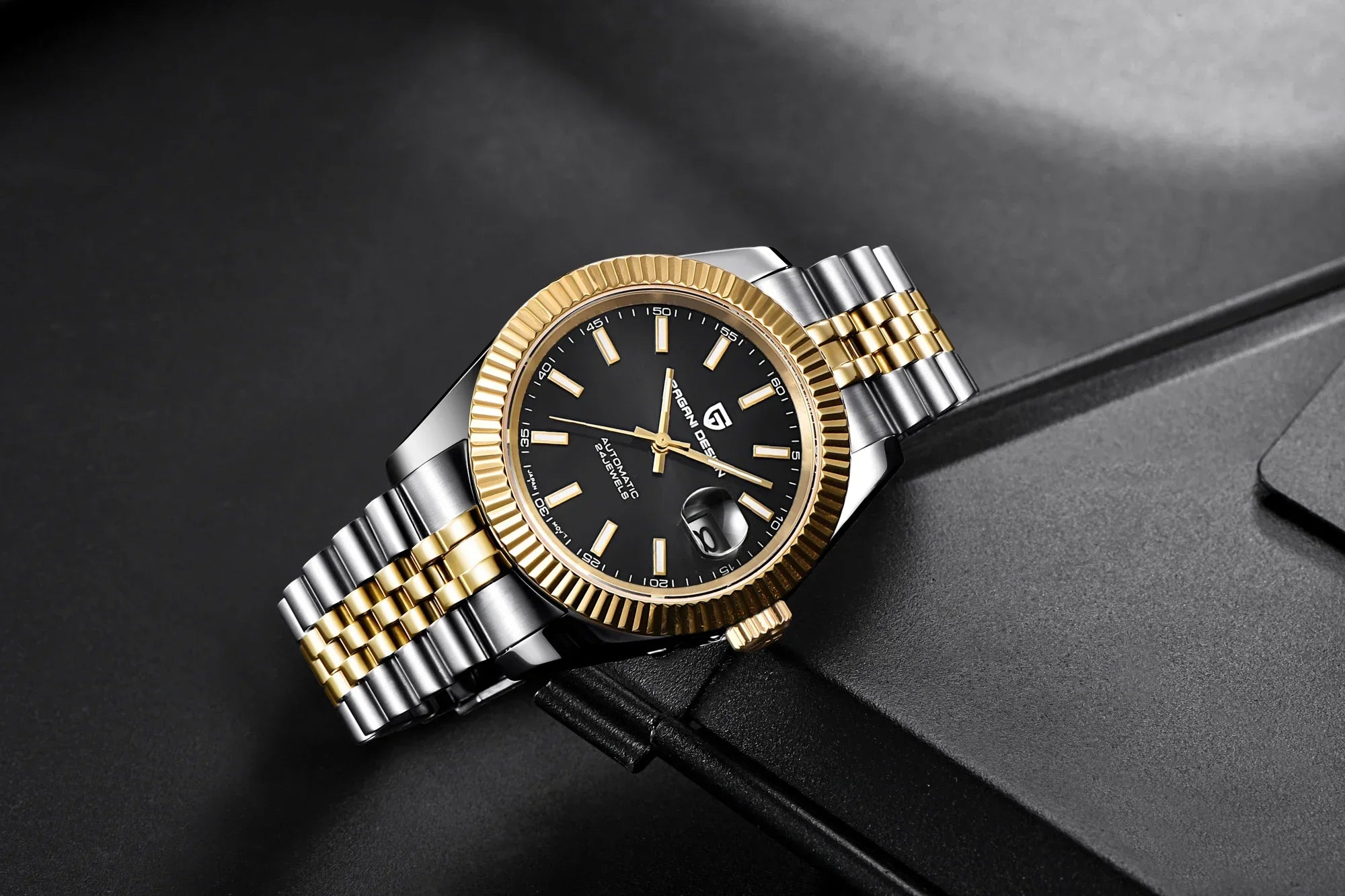 Pagani design 2026 datejust luksusowy męski zegarek mechaniczny pd-1645