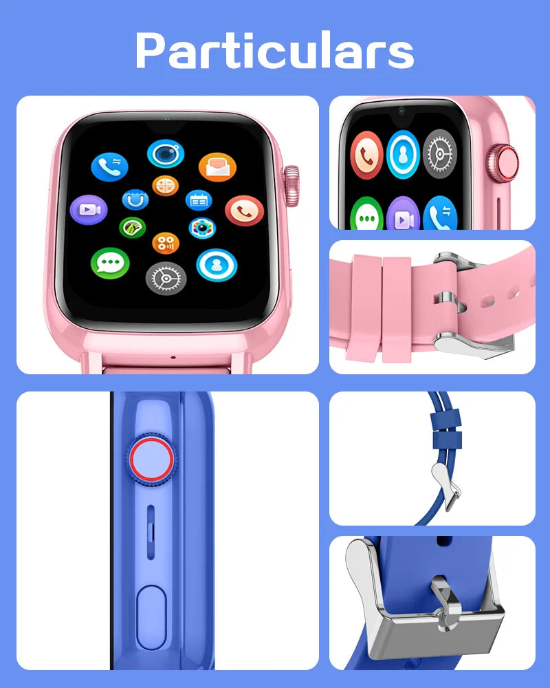 Dziecięcy smartwatch 4g z gps, wideorozmowami i sos | telefon zegarek dla dzieci