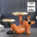Bulldog Dog Statue - Cool Animal Figurine for Home Decor