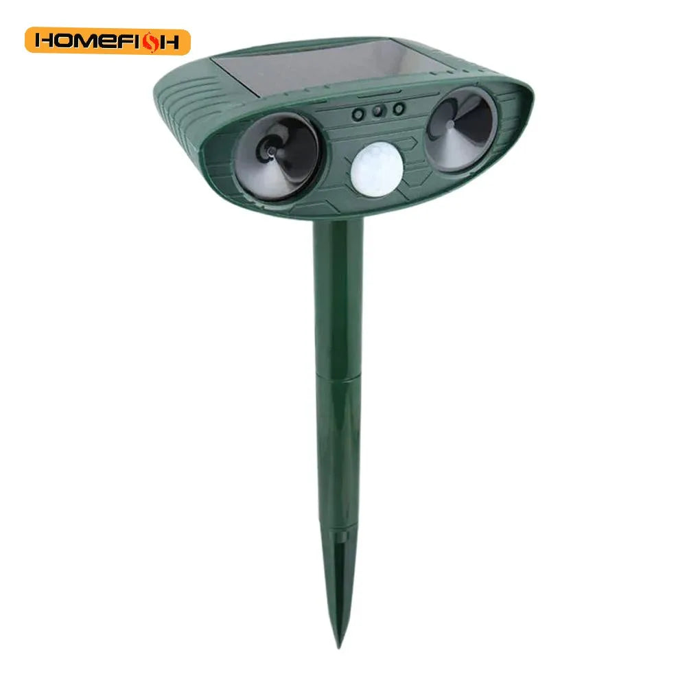 Solar Ultrasonic Animal Repeller | Garden & Yard Pest Control