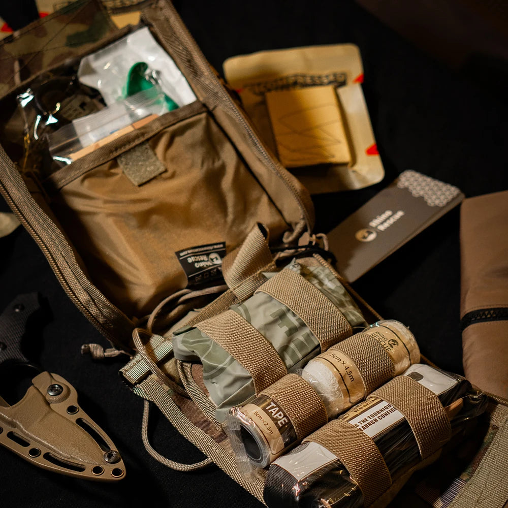Apteczka rhino rescue 002m molle – niezbędny zestaw pierwszej pomocy outdoor