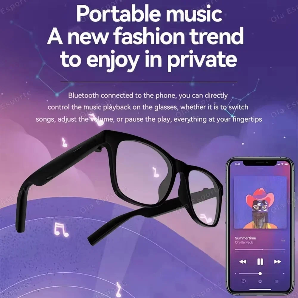 Inteligentne okulary lenovo 2026 ai smart glasses 8k | sterowanie dotykowe, nagrywanie wideo i foto, tłumacz