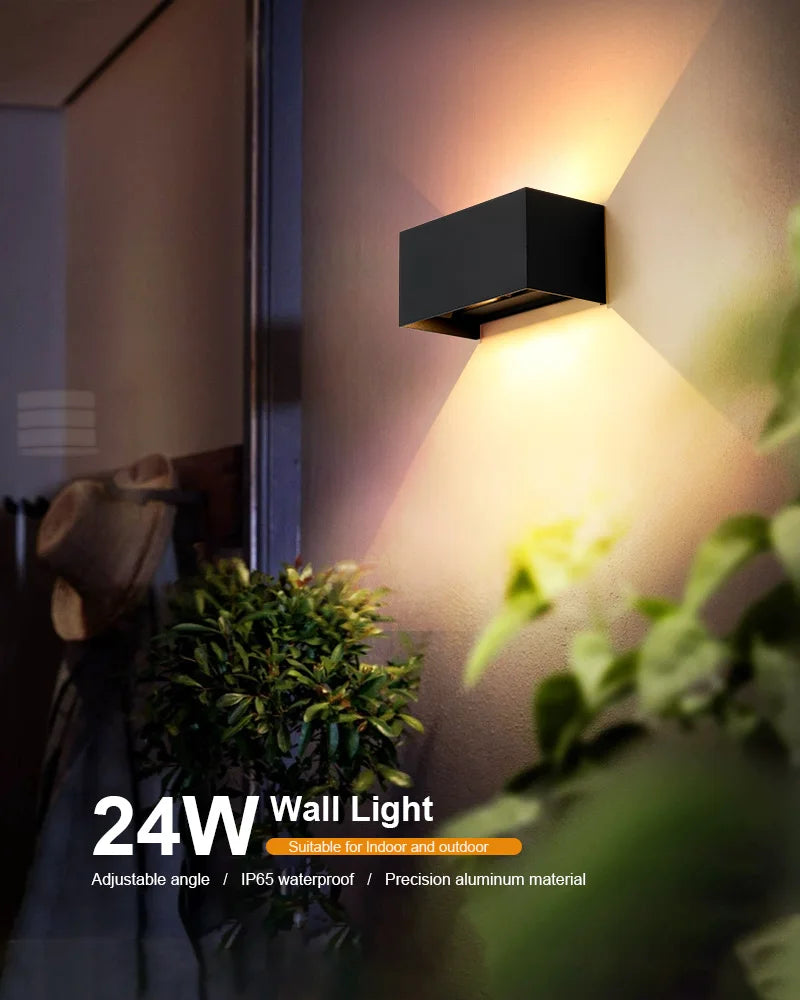 Pumous dwukierunkowa wodoodporna zewnętrzna lampa led