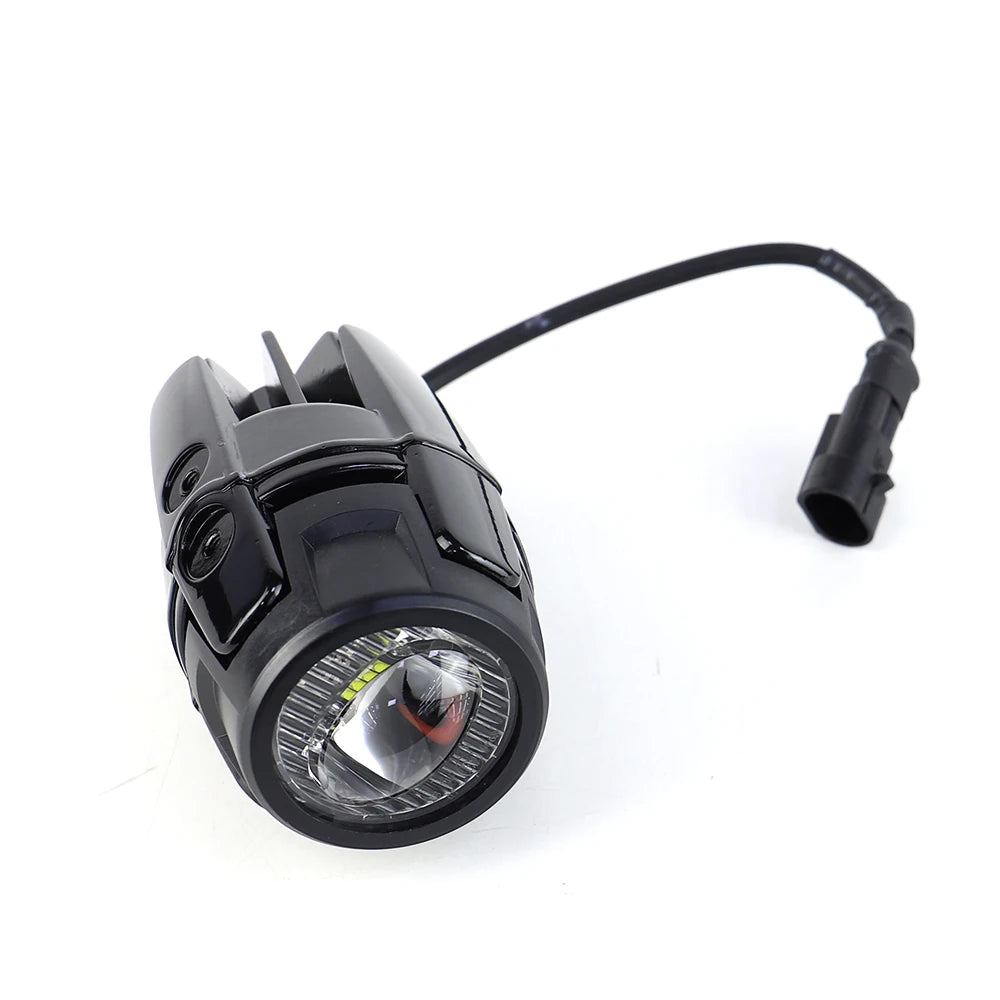 Wysokowydajne pomocnicze lampy przeciwmgielne led do motocykli bmw r1200gs, f800gs, k1600 i uniwersalnych | 40w 6000k