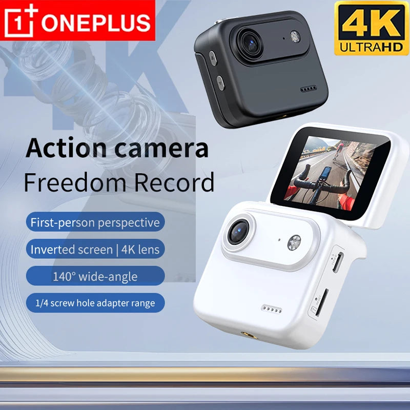 Oneplus kamera akcji 4k - ultra wyraźne vlogi i nagrania sportowe