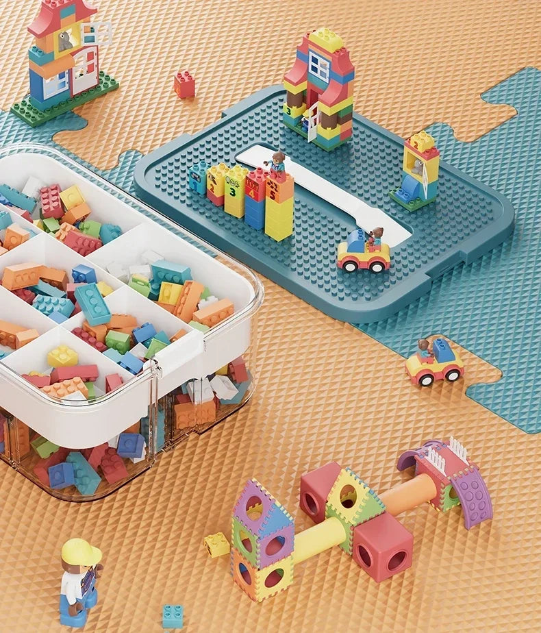 Pojemnik na klocki lego | organizer zabawek dla dzieci | sortowanie części
