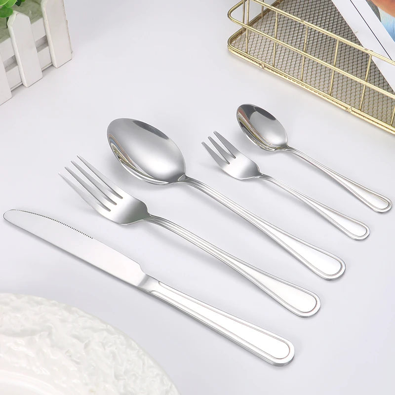 Vabena Premium Stainless Steel Cutlery Set - Dining Collection