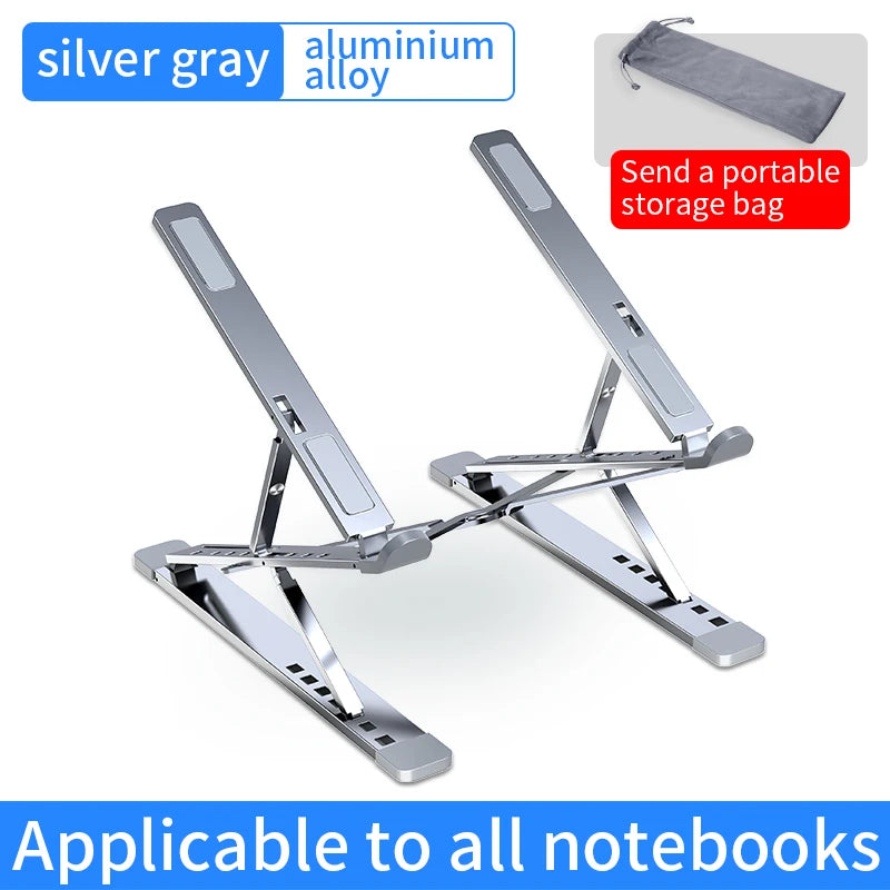 Yylmone yylm n8 aluminiowy stojak na laptopa – ergonomiczny, przenośny, regulowany