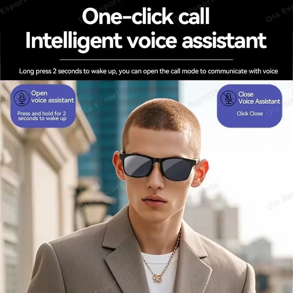 Inteligentne okulary lenovo 2026 ai smart glasses 8k | sterowanie dotykowe, nagrywanie wideo i foto, tłumacz