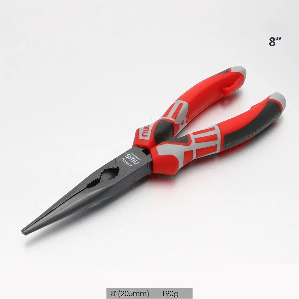Cr-V Steel Wire Cutter Pliers - 6-8 Inch, Sharp, Professional & DIY Hand Tool