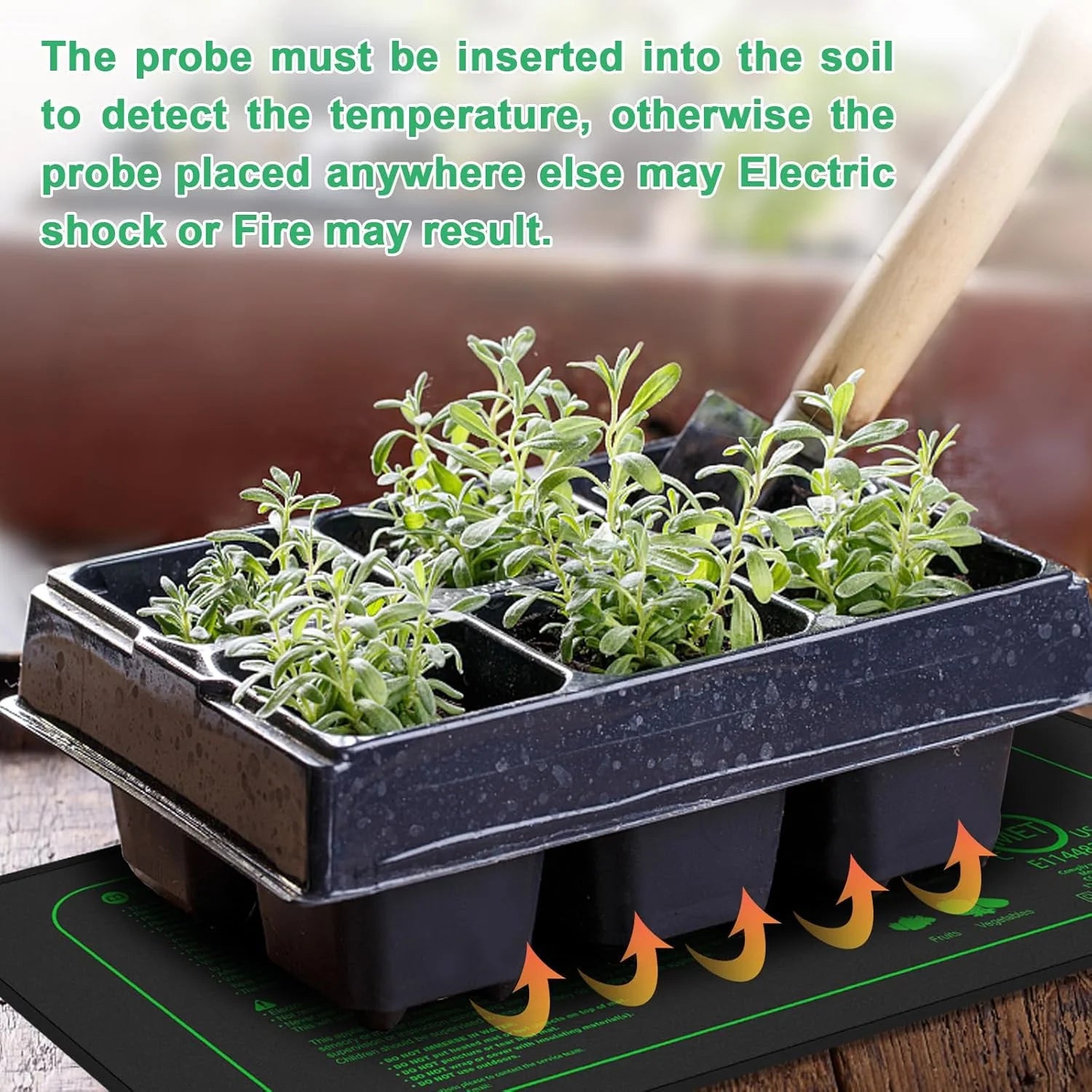 Seedling Heat Mat with Digital Thermostat - Optimal Plant Germination