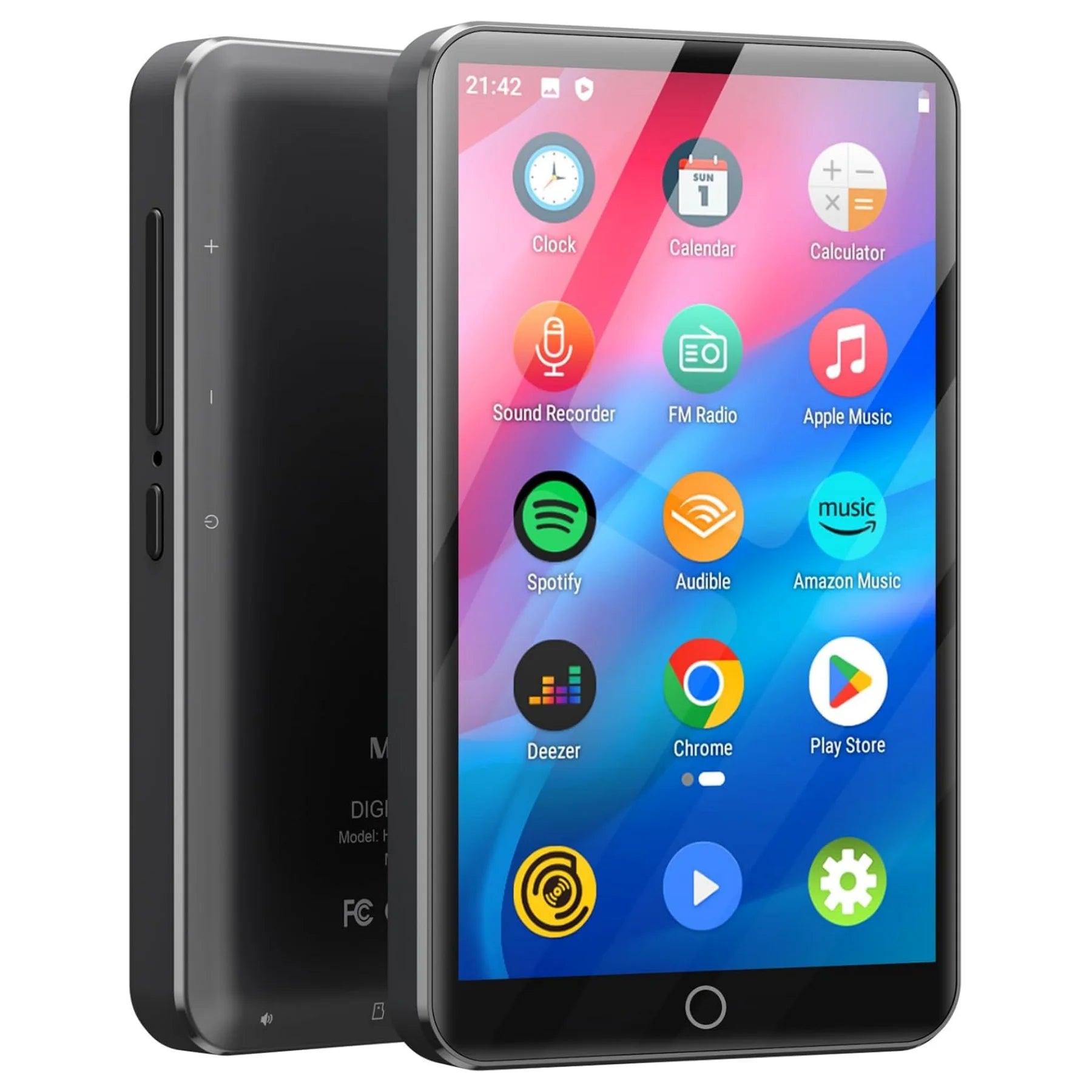 Odtwarzacz mp3/mp4 mechen android 9.0 | bluetooth, wifi, spotify | 512 gb - biały
