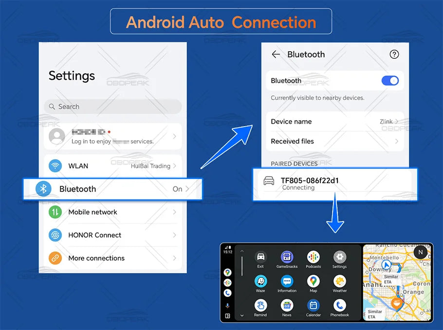 K2 pro 11.3" 4k bezprzewodowy carplay android auto kamera samochodowa z gps i podwójnym obiektywem