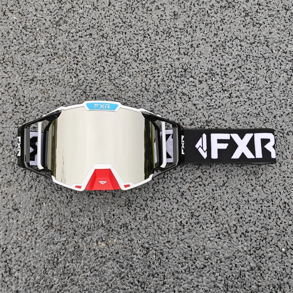 Fxr gogle motocrossowe hd soczewka przeciwmgielna mx mtb okulary na motocykl terenowy