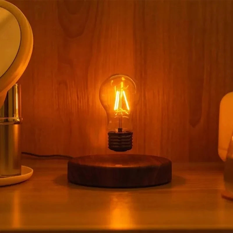 Lampa lewitacyjna magnetyczna – pływająca żarówka led biurkowa dekoracja
