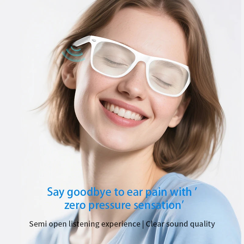 Modowe okulary inteligentne vivo | wodoodporne audio bluetooth i połączenia