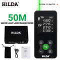HILDA Laser Rangefinder | Digital Red/Green Light Distance Meter 50M-120M