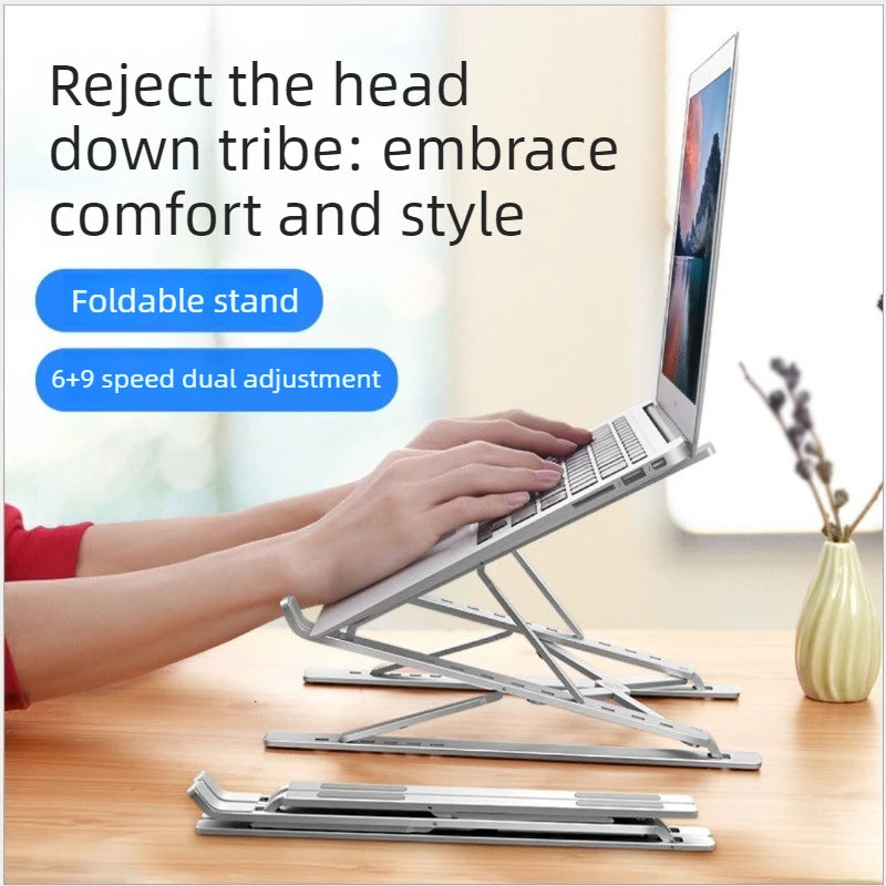 Stojak ergonomiczny na laptopa dawndesslo – regulowany uchwyt biurkowy