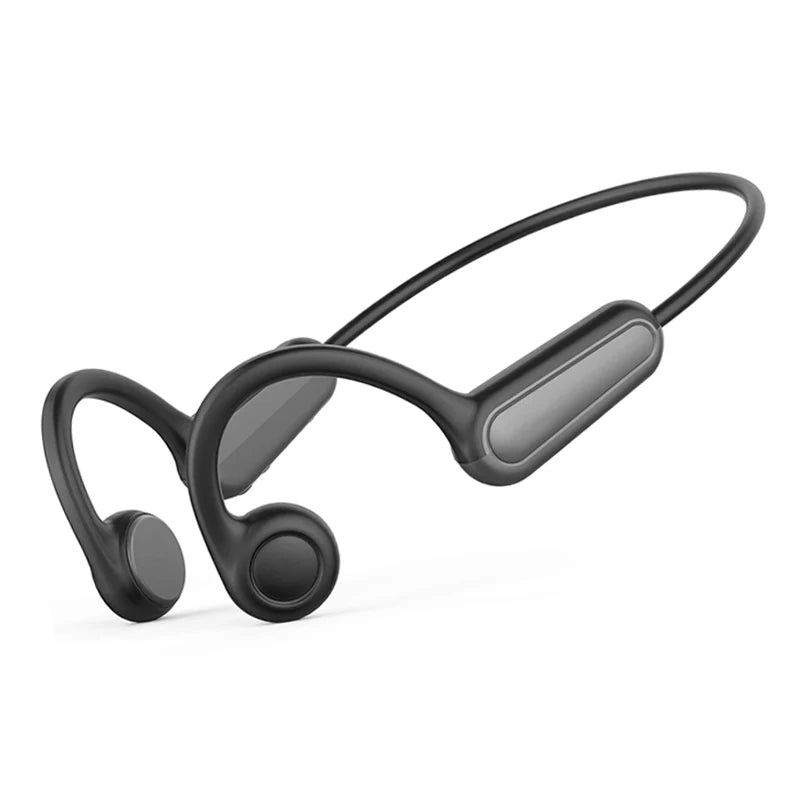 Słuchawki z przewodnictwem kostnym b8 | sportowe bezprzewodowe bluetooth 5.3 ipx5