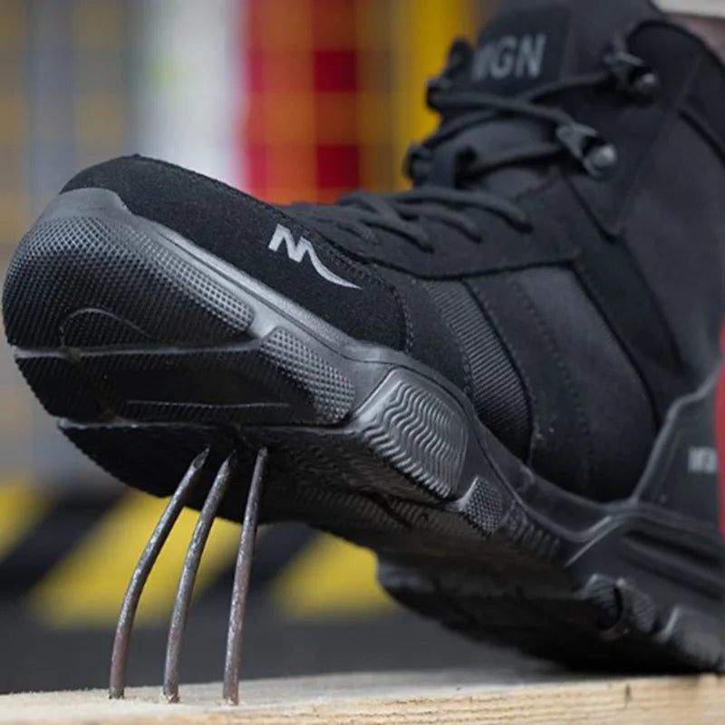 Buty robocze kankeirr przemysłowe antypoślizgowe taktyczne | pełna ochrona