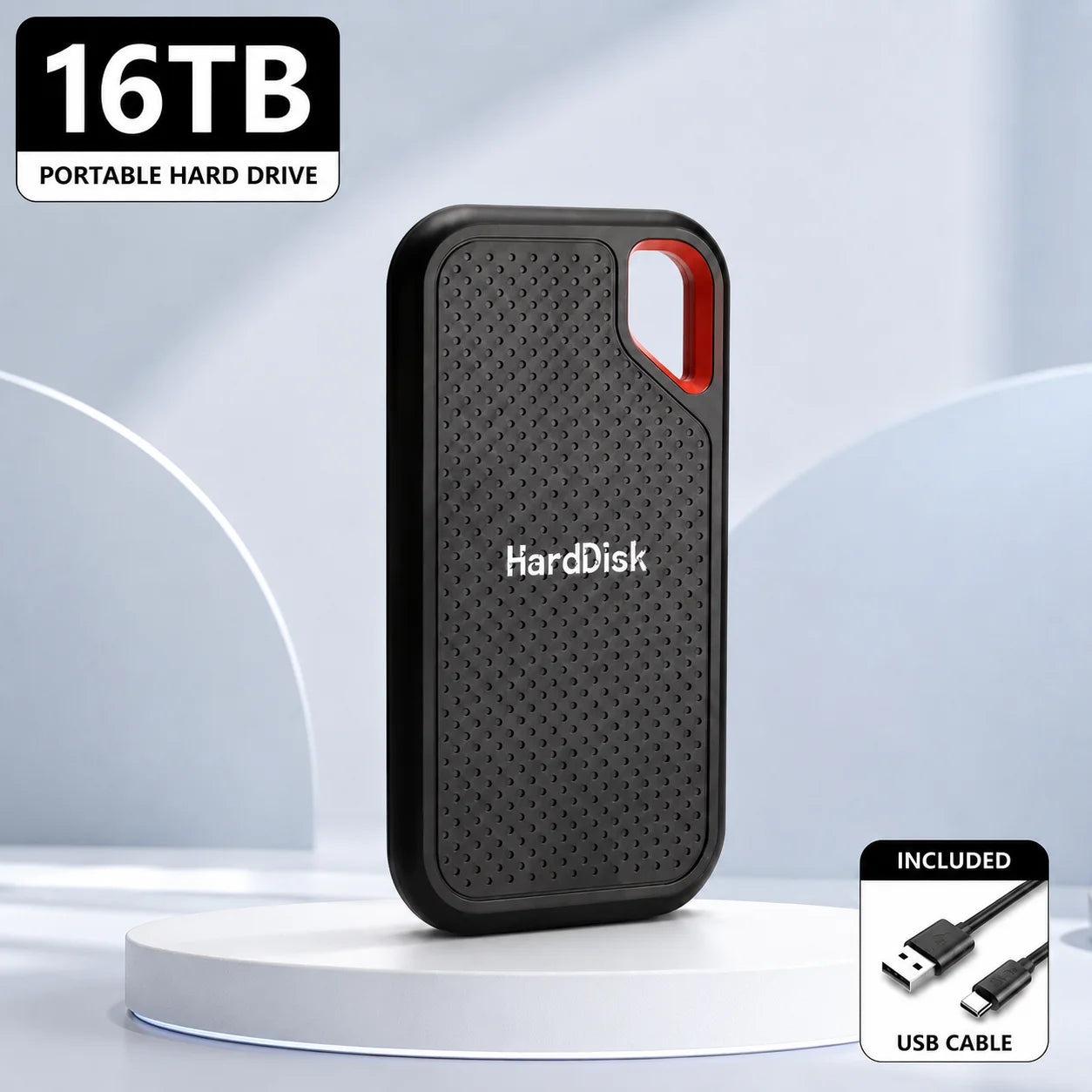 Vabena przenośny dysk ssd 1tb / zewnętrzny dysk twardy 2tb usb-c do laptopa/mac