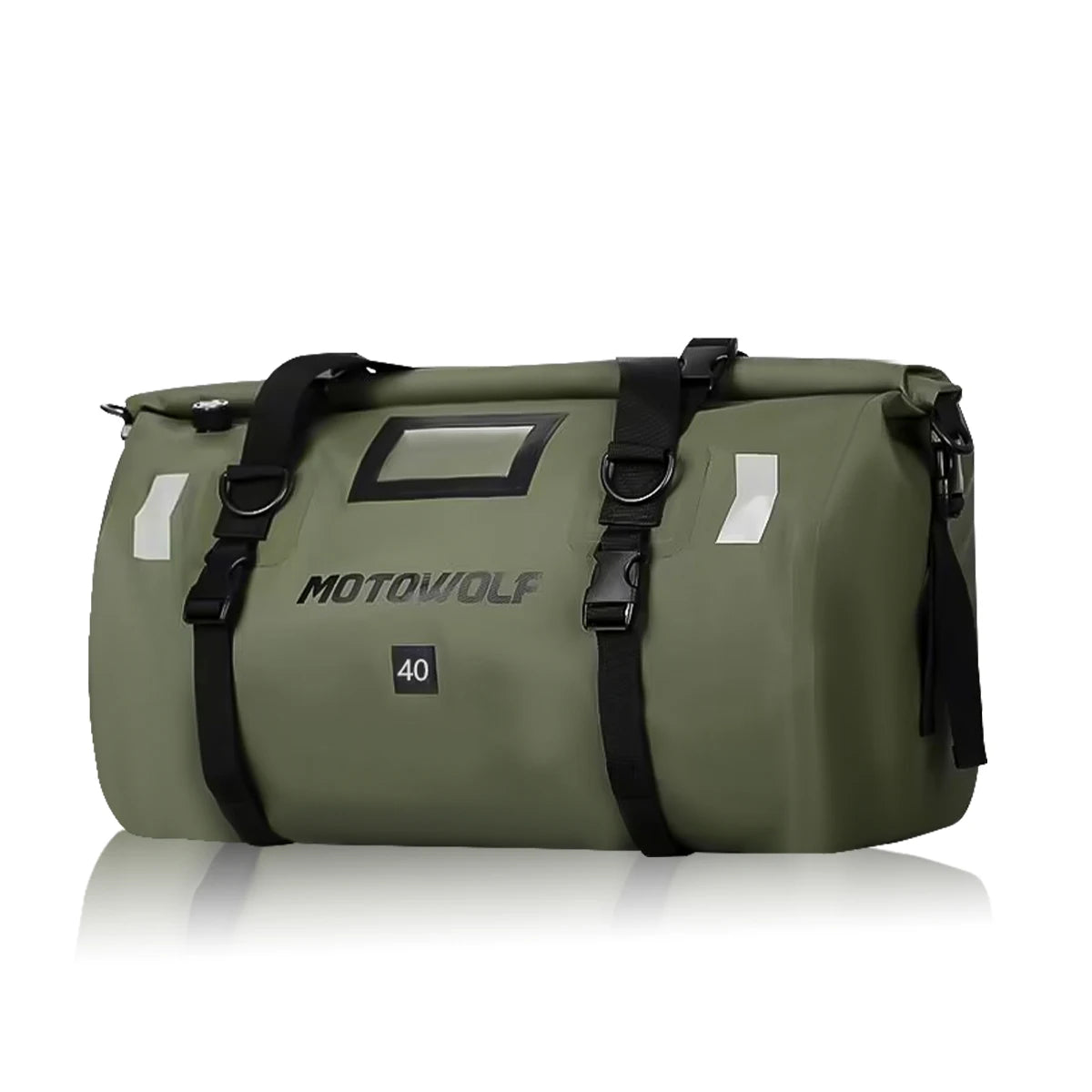 Wodoodporna torba motocyklowa na bagaż | suchy plecak rolowany | 20l, 40l, 66l