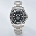 Męski 44mm zegarek automatyczny mechaniczny deep sea