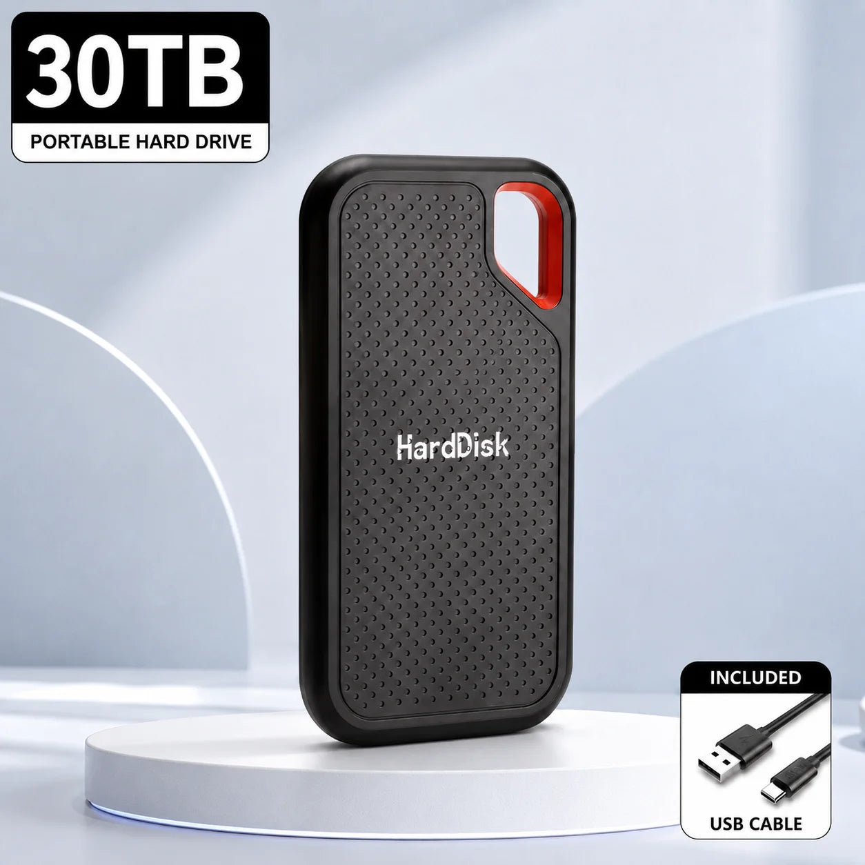 Vabena przenośny dysk ssd 1tb / zewnętrzny dysk twardy 2tb usb-c do laptopa/mac