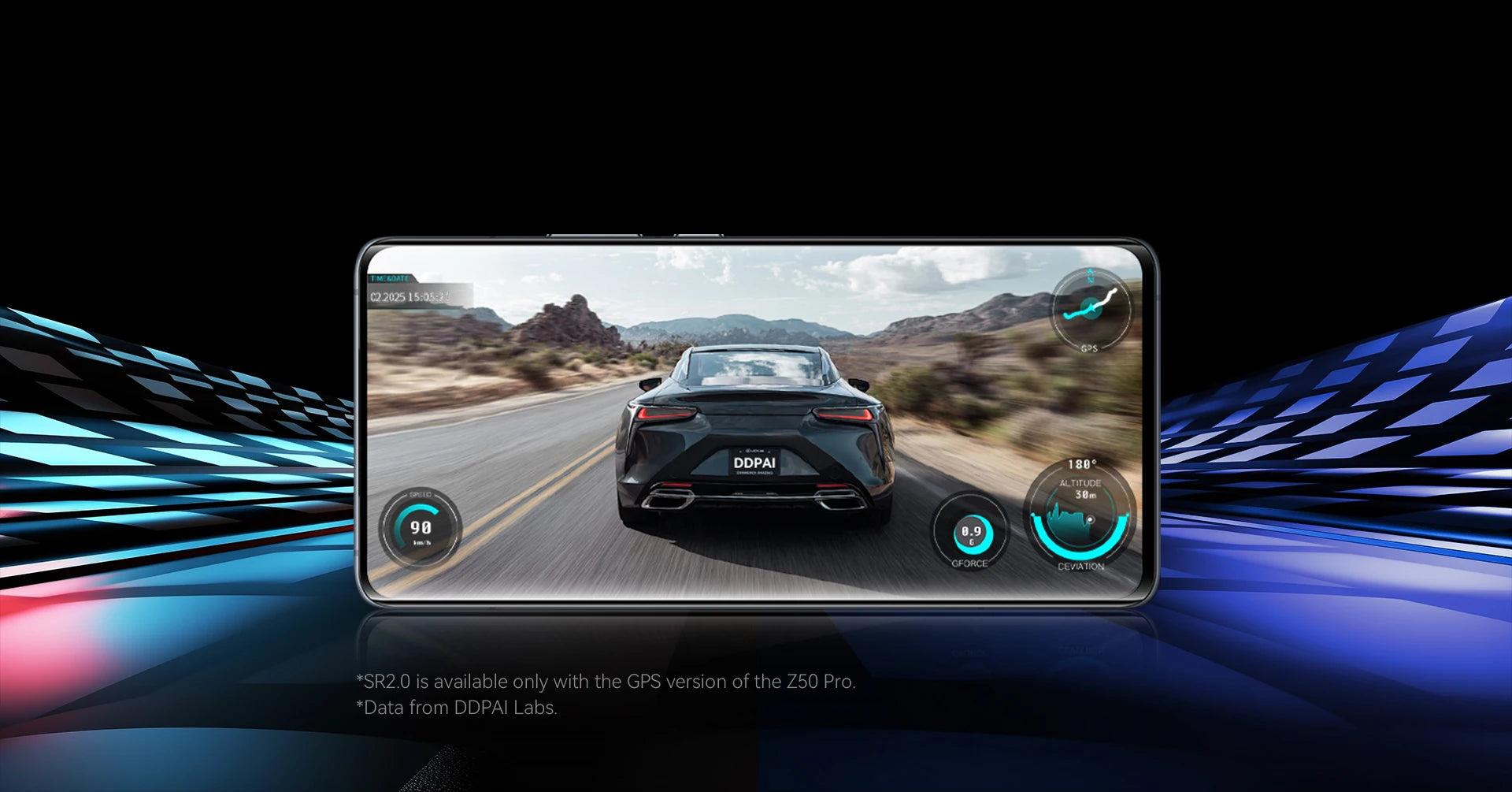 Ddpai z50 pro 4k kamera samochodowa z gps, adas i noktowizją