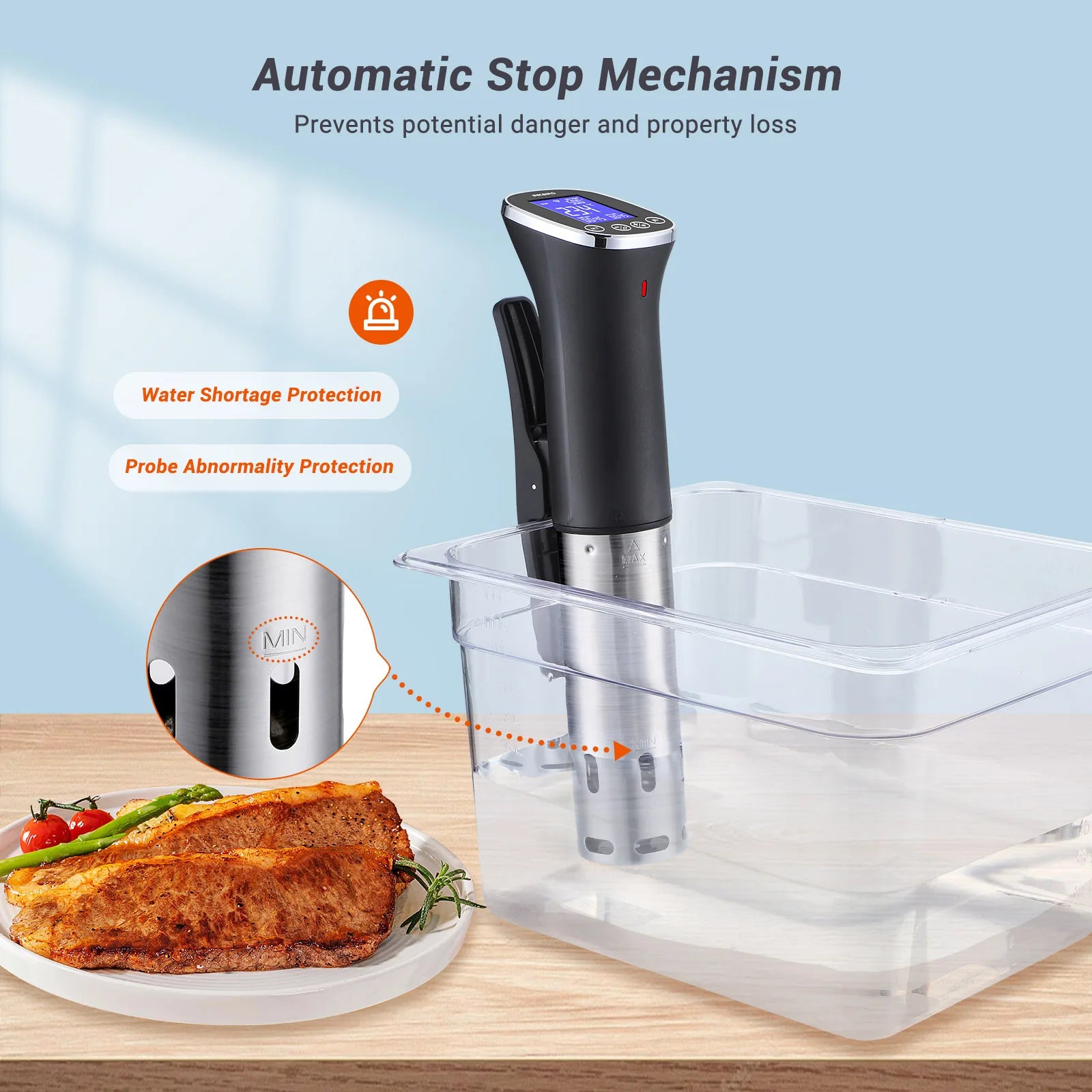 INKBIRD ISV-300W WiFi Sous Vide Machine - Precision Cooking