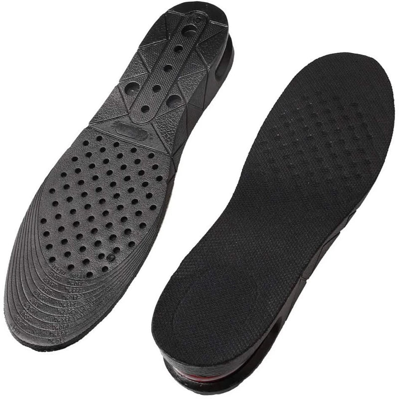 Wkładki podwyższające do butów – amortyzujące podpiętki powietrzne (3-9cm)