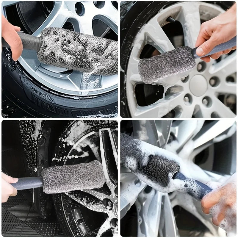 11-elementowy zestaw do czyszczenia samochodu z mikrofibry – detailing i usuwanie rys