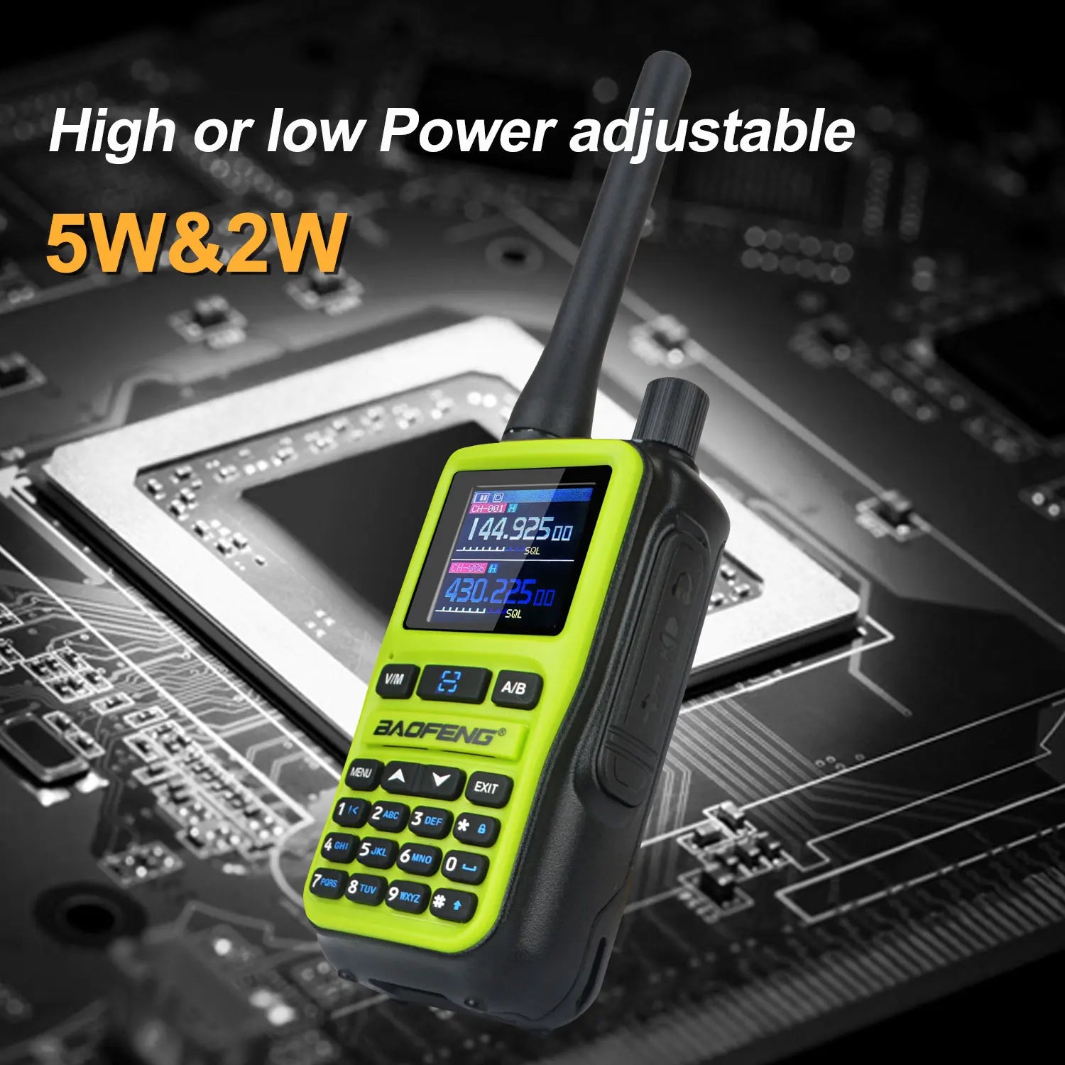 Baofeng uv-5r mini zestaw 2 sztuk dwuzakresowy radiotelefon kompaktowy 5w z odbiornikiem pasma lotniczego i ładowaniem usb-c