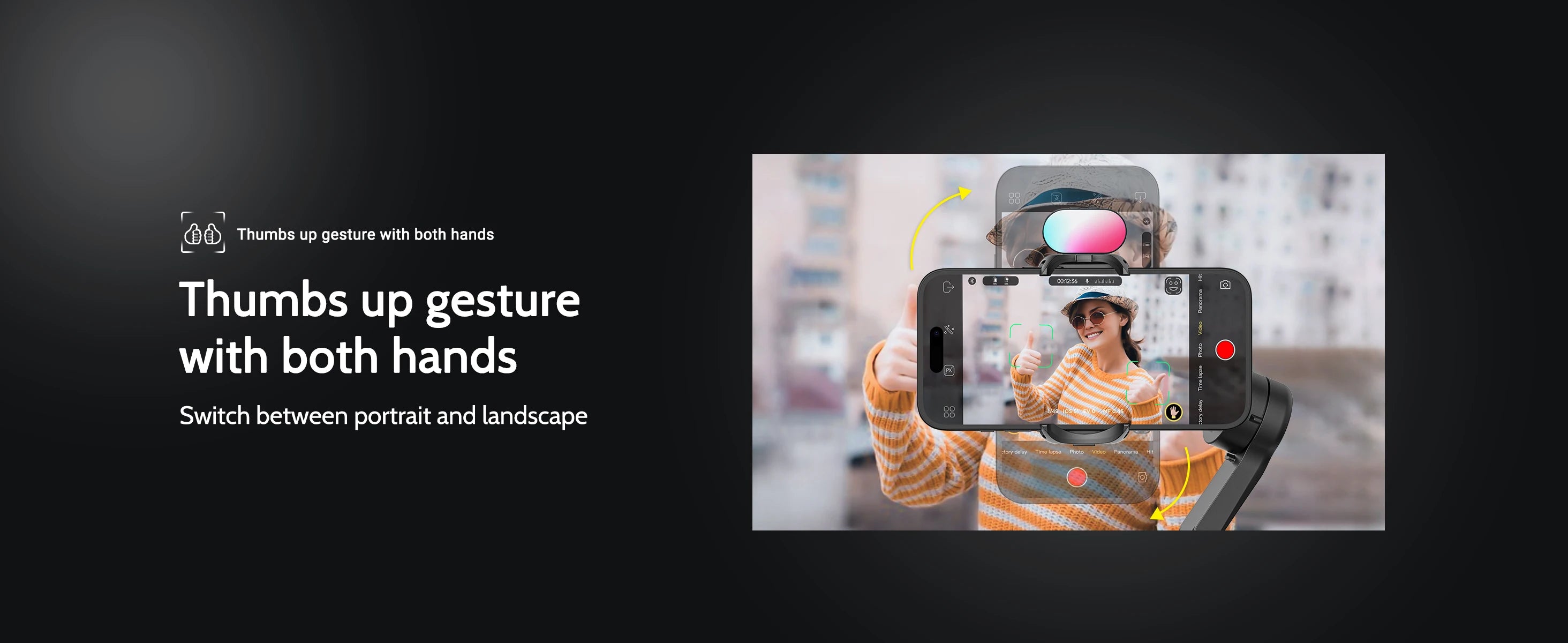 AOCHUAN Smart Xpro: Professional 3-Axis Smartphone Gimbal for Creators