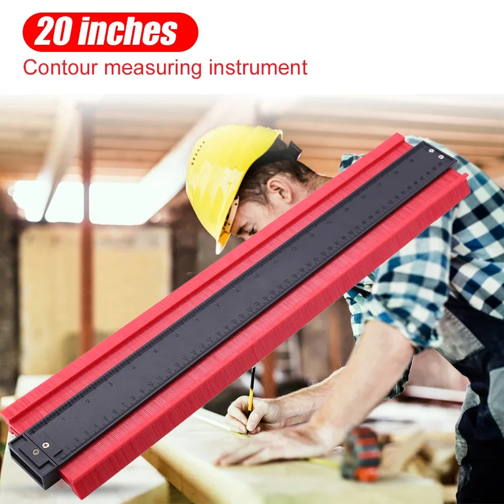 20-Inch Contour Gauge Profile Copy Tool for Tiling & Laminate