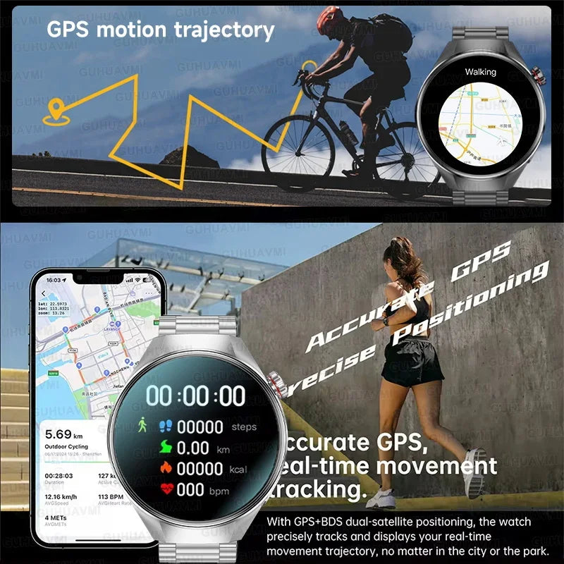 Smartwatch g5 plus | 1.75" hd amoled, gps i monitor aktywności