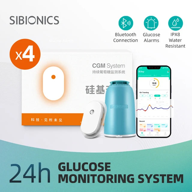 Sibionics: całodobowy monitor poziomu glukozy cgm