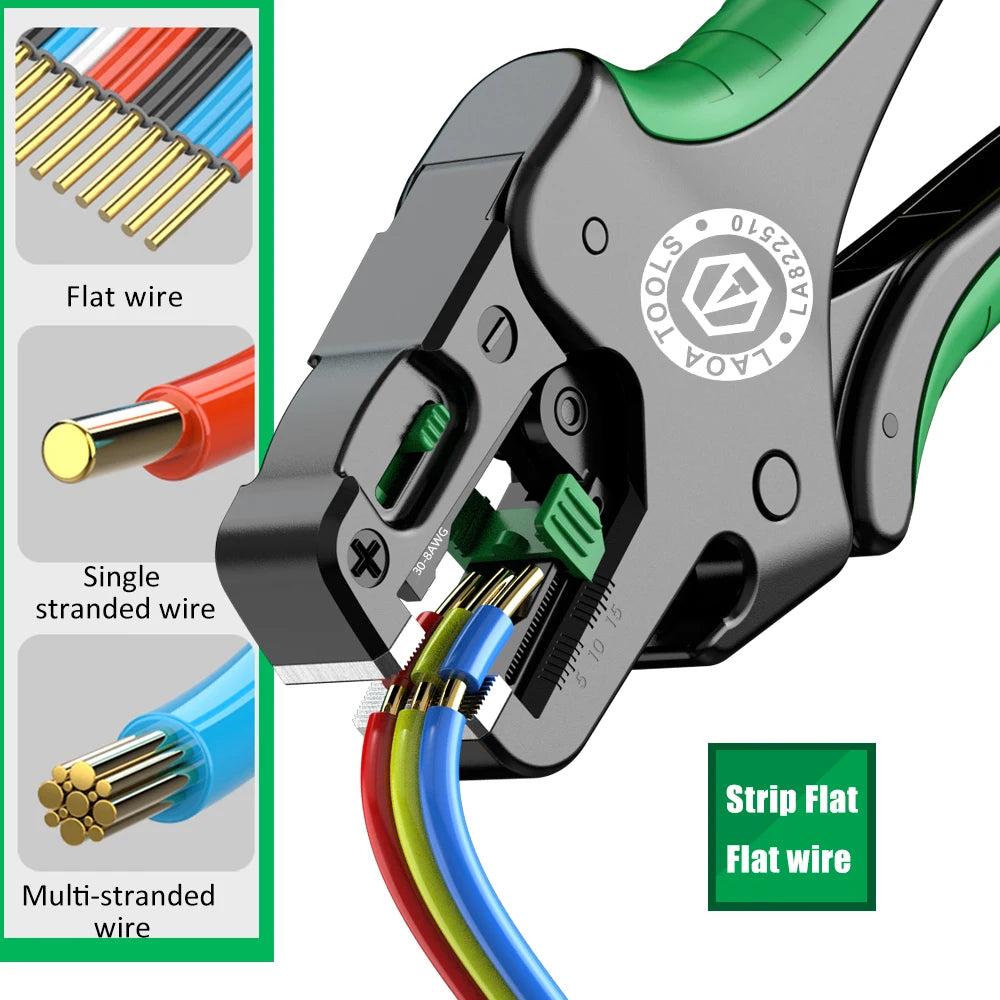 LAOA Automatic Wire Stripping Pliers - Multifunctional Electrician Tool