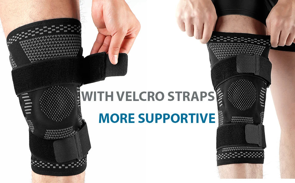 Sports Knee Pads for Meniscus Tear Recovery | Patella Gel Support