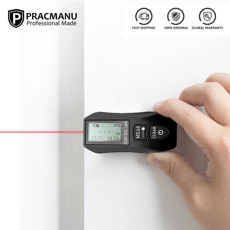 Pracmanu 30M Laser Rangefinder - High Precision Digital Distance Meter
