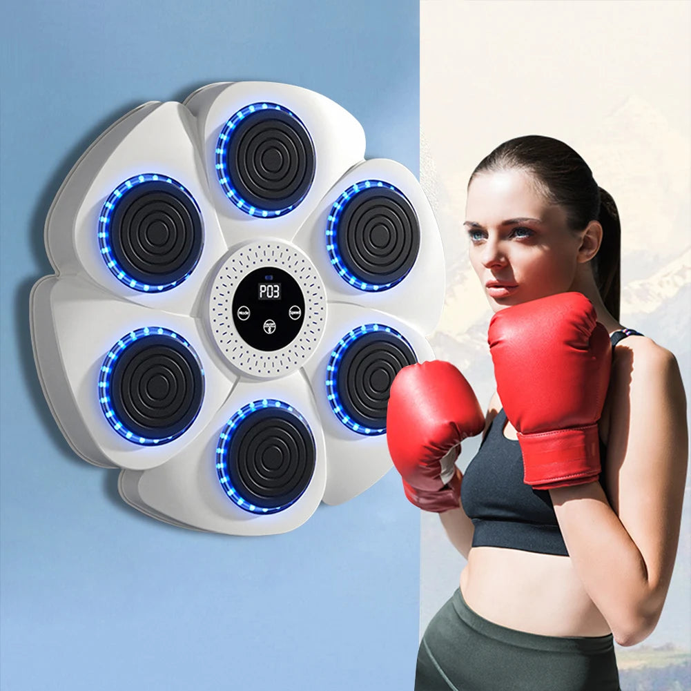 Inteligentna muzyczna maszyna bokserska | trener fitness dla dorosłych i dzieci