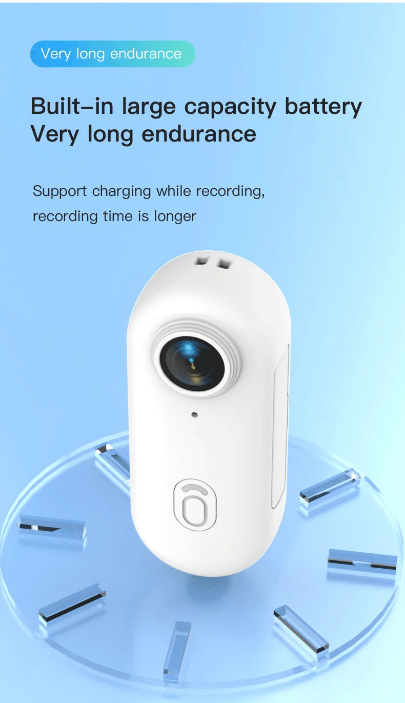 Kamera sportowa 4k mini wifi magnetyczna pov wodoodporna do vlogowania