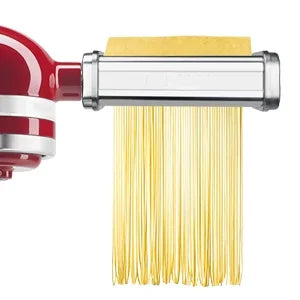 Przystawka do makaronu do miksera kitchenaid: wałkownica, krajalnica do spaghetti i fettuccine