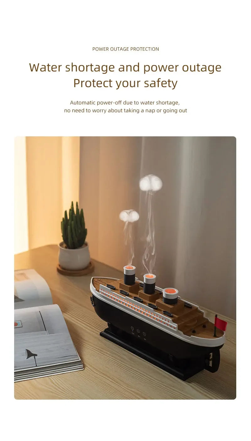 Nawilżacz powietrza crearoma titanic – 250ml z pilotem zdalnego sterowania