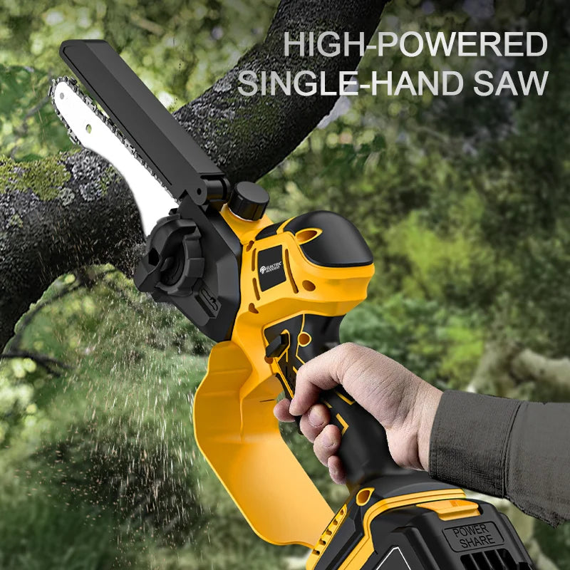8-calowa 1380w bezszczotkowa elektryczna pilarka łańcuchowa – profesjonalna pilarka ogrodowa do baterii dewalt 20v